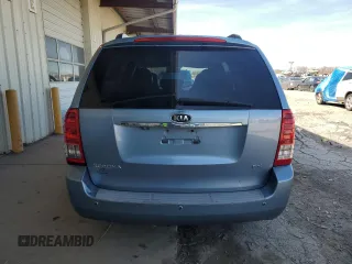 2011 Kia Sedona EX with VIN KNDMH4C70B6369158, listed as a Copart auction lot 53392605 with 0 mi miles and Clean Title. Bid and sale history available at carsss.com. Image 6.