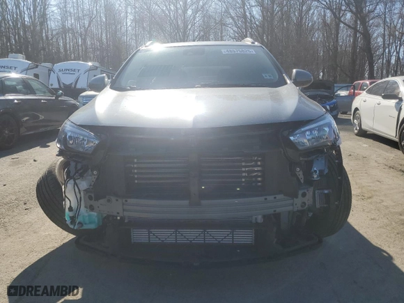 2021 Buick Encore GX Select with VIN KL4MMDS2XMB107878, listed as a Copart auction lot 48575825 with 23,932 mi miles and Salvage Title. Bid and sale history available at carsss.com. Image 5.