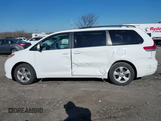 2014 Toyota Sienna LE AAS with VIN 5TDKK3DC6ES489789, listed as a IAAI auction lot 41899933 with 81,090 mi miles and . Bid and sale history available at DreamBid. Image 14.