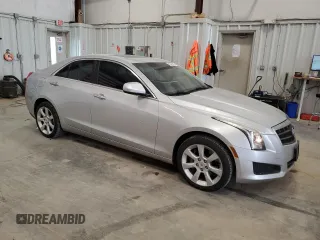 2014 Cadillac ATS Standard AWD with VIN 1G6AG5RX3E0104313, listed as a Copart auction lot 60358135 with 113,230 mi miles and Non repairable. Bid and sale history available at DreamBid. Image 4.