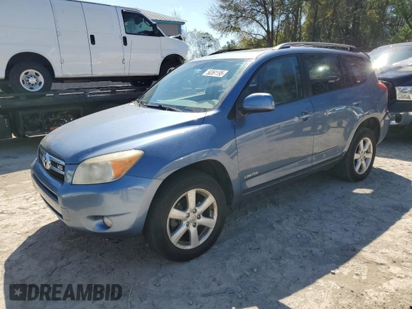 2006 Toyota RAV4 Limited with VIN JTMBK31V766009170, listed as a Copart auction lot 50361195 with 156,657 mi miles and Salvage Title. Bid and sale history available at carsss.com. Image 1.