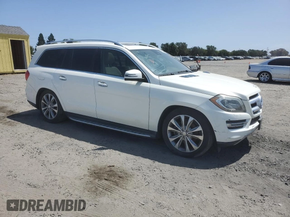 2014 Mercedes-Benz GL 450 with VIN 4JGDF7CE7EA328576, listed as a Copart auction lot 61099365 with 144,495 mi miles and Clean title. Bid and sale history available at DreamBid. Image 4.