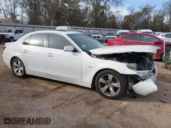 2008 BMW 5 Series 528i with VIN WBANU53528CT03304, listed as a IAAI auction lot 41300506 with 150,570 mi miles and . Bid and sale history available at carsss.com. Image 1.