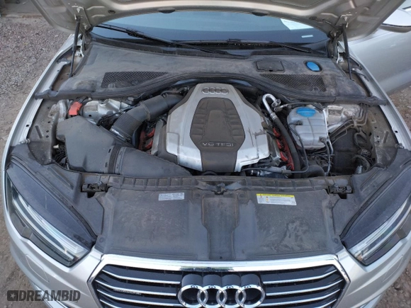 2016 Audi A7 3.0 Premium Plus with VIN WAUWGAFC0GN008932, listed as a Copart auction lot 44354623 with 81,955 mi miles. Bid and sale history available at carsss.com. Image 11.