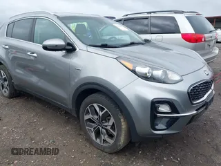 2020 Kia Sportage EX with VIN KNDPNCAC8L7754849, listed as a IAAI auction lot 42378160 with 184,625 mi miles and . Bid and sale history available at DreamBid. Image 1.