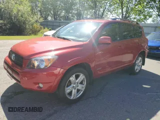 2007 Toyota RAV4 Sport with VIN JTMBD32V575076768, listed as a Copart auction lot 58446345 with 93,473 mi miles and Salvage title. Bid and sale history available at DreamBid. Image 1.