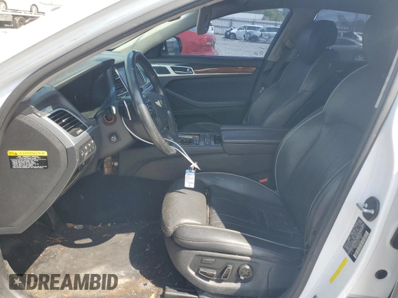 2015 Hyundai Genesis 3.8L with VIN KMHGN4JE0FU020957, listed as a Copart auction lot 54732945 with 121,884 mi miles and Salvage Title. Bid and sale history available at carsss.com. Image 7.