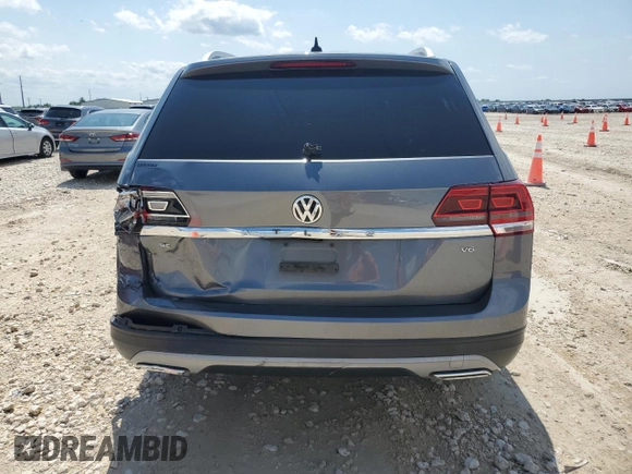 2019 Volkswagen Atlas SE with VIN 1V2WR2CAXKC568577, listed as a Copart auction lot 56372845 with 72,493 mi miles and Salvage title. Bid and sale history available at DreamBid. Image 6.