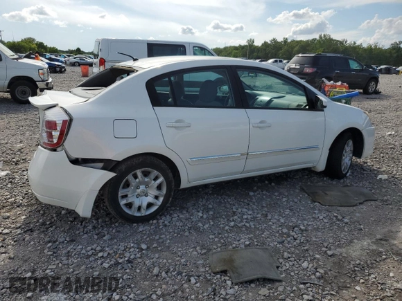 2012 Nissan Sentra S with VIN 3N1AB6AP4CL779913, listed as a Copart auction lot 59927105 with 120,450 mi miles and Salvage title. Bid and sale history available at DreamBid. Image 3.
