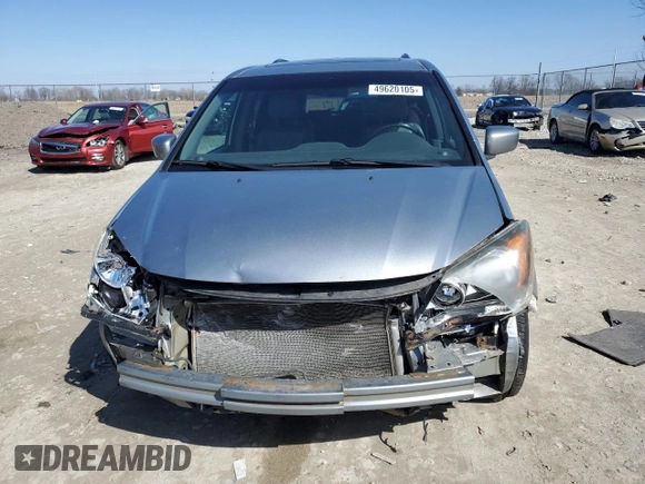 2010 Honda Odyssey EX-L with VIN 5FNRL3H69AB083889, listed as a Copart auction lot 49620105 with 0 mi miles and Salvage Title. Bid and sale history available at carsss.com. Image 5.
