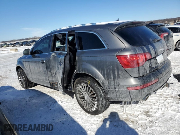 2011 Audi Q7 3.0L TDI Prestige with VIN WA1WMBFE5BD005293, listed as a Copart auction lot 46117725 with 163,753 mi miles and Salvage Title. Bid and sale history available at carsss.com. Image 2.
