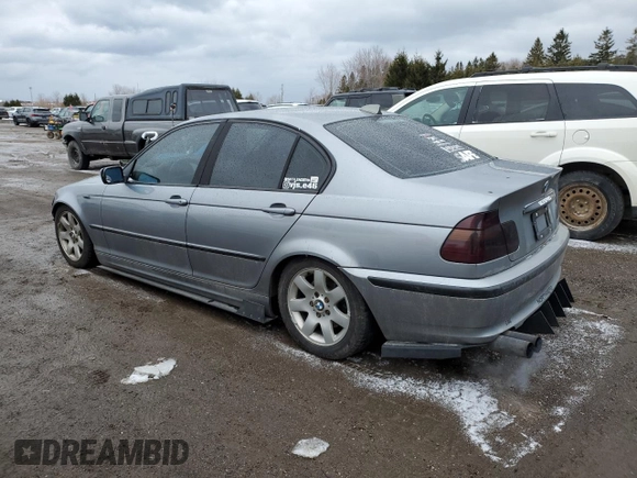 2004 BMW 3 Series 325i with VIN WBAEV33434KR35625, listed as a Copart auction lot 47176655 with 296,490 mi miles and Clean Title. Bid and sale history available at carsss.com. Image 2.