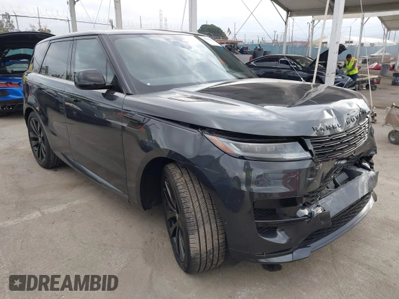 2025 Land Rover Range Rover Sport z VIN SAL1L9E45SA423111, wystawiony jako IAAI lot #42090141 z przebiegiem 4 668 mil mil oraz . Historia ofert i sprzedaży dostępna na DreamBid. Obrazek 1.