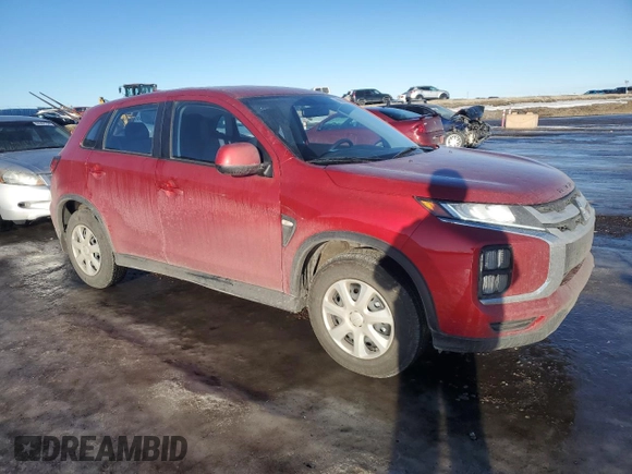 2024 Mitsubishi RVR ES with VIN JA4AHUAU9RU604555, listed as a Copart auction lot 86987234 with 10,554 mi miles and Clean Title. Bid and sale history available at carsss.com. Image 4.