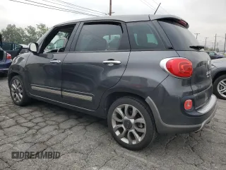 2014 FIAT 500L Lounge z VIN ZFBCFACH6EZ007494, wystawiony jako Copart lot #58773595 z przebiegiem 62 893 mil mil oraz Szkody całkowita. Historia ofert i sprzedaży dostępna na DreamBid. Obrazek 2.