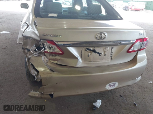 2011 Toyota Corolla L with VIN 2T1BU4EE3BC543537, listed as a IAAI auction lot 41906173 with 182,663 mi miles. Bid and sale history available at carsss.com. Image 6.