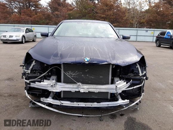 2016 BMW 7 Series 750i xDrive with VIN WBA7F2C5XGG419116, listed as a Copart auction lot 74141363 with 22,218 mi miles. Bid and sale history available at carsss.com. Image 5.