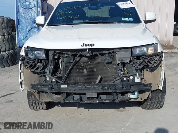 2017 Jeep Grand Cherokee Altitude z VIN 1C4RJFAG2HC910925, wystawiony jako IAAI lot #41790099 z przebiegiem 149 360 mil mil oraz . Historia ofert i sprzedaży dostępna na DreamBid. Obrazek 6.