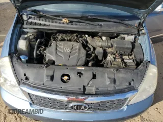 2011 Kia Sedona EX with VIN KNDMH4C73B6377321, listed as a Copart auction lot 77961974 with 188,480 mi miles and Salvage Title. Bid and sale history available at carsss.com. Image 12.