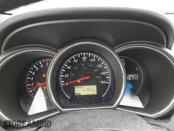 2013 Nissan Murano S with VIN JN8AZ1MU7DW203374, listed as a Copart auction lot 87175764 with 138,896 mi miles and Salvage Title. Bid and sale history available at carsss.com. Image 9.