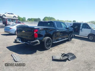 2024 Chevrolet Silverado 1500 LTZ with VIN 2GCUDGED7R1152966, listed as a IAAI auction lot 42037717 with 13,609 mi miles and . Bid and sale history available at DreamBid. Image 4.