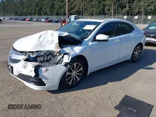2015 Acura TLX Tech with VIN 19UUB1F57FA022666, listed as a IAAI auction lot 42090510 with 99,243 mi miles. Bid and sale history available at carsss.com. Image 17.