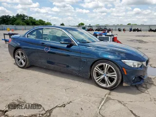 2017 BMW 4 Series 430i z VIN WBA4U7C37H5H20043, wystawiony jako Copart lot #57810165 z przebiegiem 63 419 mil mil oraz Szkoda całkowita • Salvage title. Historia ofert i sprzedaży dostępna na DreamBid. Obrazek 4.
