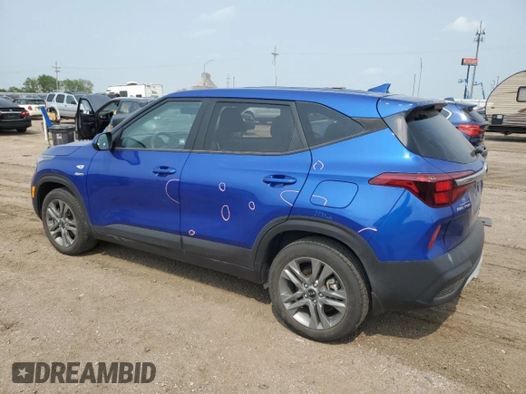 2021 Kia Seltos LX with VIN KNDEPCAA6M7176235, listed as a Copart auction lot 60314545 with 30,819 mi miles and Salvage title. Bid and sale history available at DreamBid. Image 2.