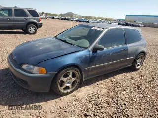 1995 Honda Civic z VIN 2HGEH2465SH506822, wystawiony jako Copart lot #48356425 z przebiegiem 231 497 mil mil oraz Szkoda całkowita • Salvage title. Historia ofert i sprzedaży dostępna na DreamBid. Obrazek 1.