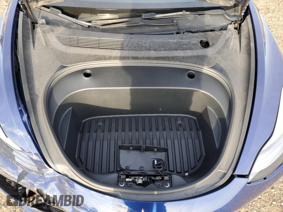 2023 Tesla Model 3 with VIN 5YJ3E1EA3PF448380, listed as a Copart auction lot 48623325 with 37,468 mi miles and Salvage Title. Bid and sale history available at DreamBid. Image 12.