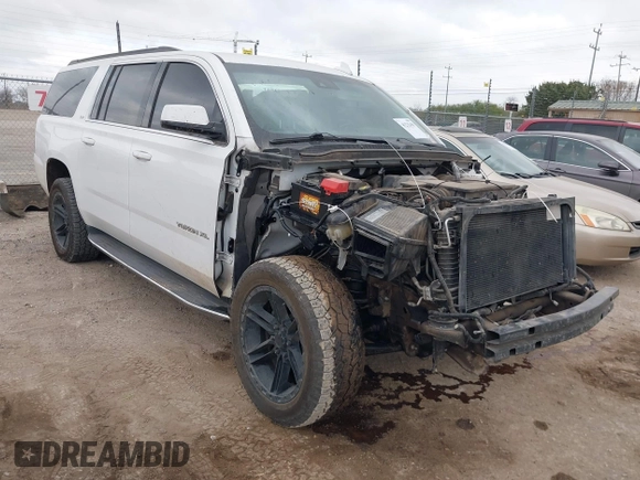 2019 GMC Yukon XL SLT with VIN 1GKS1GKC1KR384332, listed as a IAAI auction lot 41232450 with 109,219 mi miles. Bid and sale history available at carsss.com. Image 1.