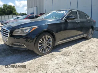 2016 Hyundai Genesis 3.8L with VIN KMHGN4JE1GU128926, listed as a Copart auction lot 66822664 with 164,245 mi miles and Clean Title. Bid and sale history available at carsss.com. Image 1.