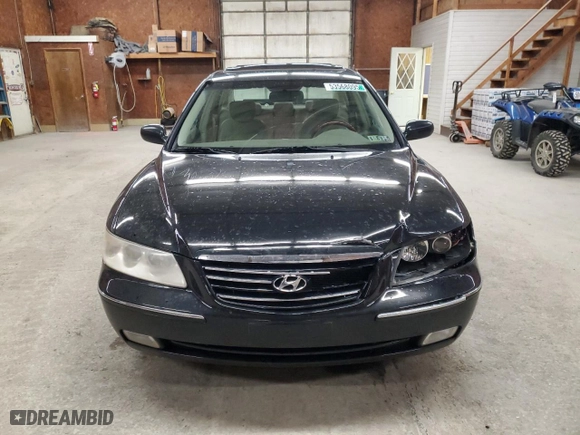 2006 Hyundai Azera SE with VIN KMHFC46F56A130424, listed as a Copart auction lot 53568095 with 183,797 mi miles and Salvage Title. Bid and sale history available at carsss.com. Image 5.