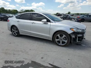 2015 Ford Fusion SE with VIN 3FA6P0H97FR150100, listed as a Copart auction lot 55966095 with 115,014 mi miles and Salvage Title. Bid and sale history available at DreamBid. Image 4.