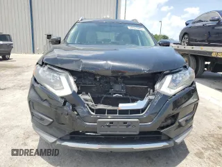 2017 Nissan Rogue SV with VIN KNMAT2MV6HP585747, listed as a Copart auction lot 60084945 with 96,604 mi miles and Salvage title. Bid and sale history available at DreamBid. Image 5.