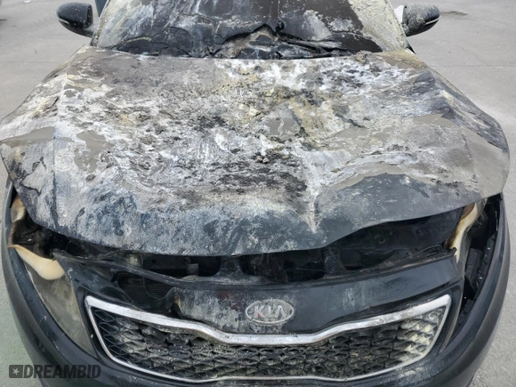 2012 Kia Optima SX with VIN 5XXGR4A6XCG013386, listed as a Copart auction lot 53230285 with 0 mi miles and Salvage Title. Bid and sale history available at carsss.com. Image 12.