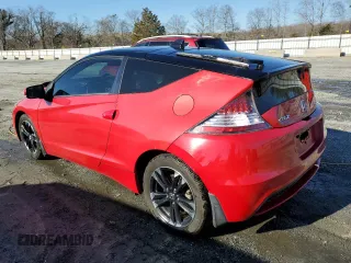 2015 Honda CR-Z EX with VIN JHMZF1D69FS000066, listed as a Copart auction lot 43729855 with 82,893 mi miles and Salvage title. Bid and sale history available at DreamBid. Image 2.