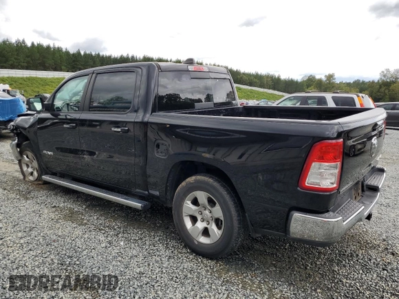 2020 Ram 1500 Big Horn with VIN 1C6RREFG7LN333518, listed as a Copart auction lot 72204024 with 121,193 mi miles and Salvage title. Bid and sale history available at DreamBid. Image 2.