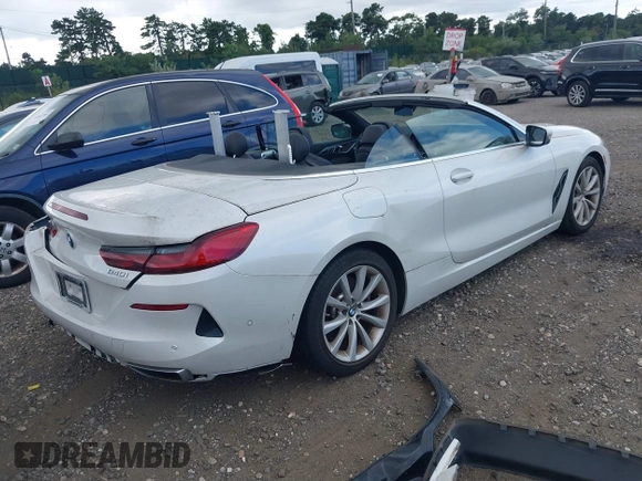 2020 BMW 8 Series 840i с VIN WBADZ4C04LCD01352, выставлен на аукционе IAAI как лот 40232421 с пробегом 22 534 миль миль и . История ставок и продаж доступна на DreamBid. Изображение 4.
