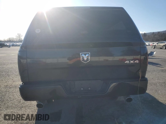 2017 Ram 1500 Express with VIN 1C6RR7FT3HS642419, listed as a Copart auction lot 45796365 with Not Provided miles and Salvage Title. Bid and sale history available at carsss.com. Image 6.