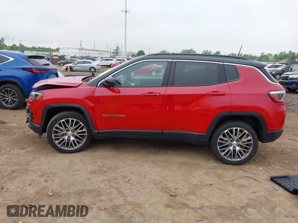 2023 Jeep Compass (RED) Edition с VIN 3C4NJDCN7PT531789, выставлен на аукционе IAAI как лот 42374121 с пробегом 22 808 миль миль и . История ставок и продаж доступна на DreamBid. Изображение 14.