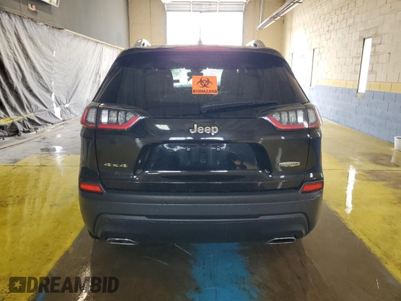 2021 Jeep Cherokee Latitude Lux with VIN 1C4PJMMX5MD193528, listed as a Copart auction lot 56383715 with Not provided miles and Clean title. Bid and sale history available at DreamBid. Image 6.