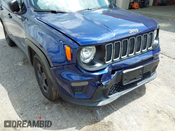 2020 Jeep Renegade Jeepster z VIN ZACNJAAB8LPL65367, wystawiony jako IAAI lot #41938232 z przebiegiem 100 177 mil mil oraz . Historia ofert i sprzedaży dostępna na DreamBid. Obrazek 6.
