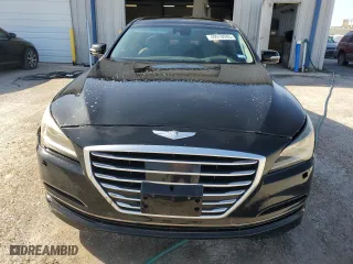 2015 Hyundai Genesis 3.8L with VIN KMHGN4JE9FU101990, listed as a Copart auction lot 49518945 with 58,601 mi miles and Clean Title. Bid and sale history available at carsss.com. Image 5.