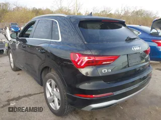 2019 Audi Q3 Premium with VIN WA1AECF33K1079468, listed as a IAAI auction lot 41340687 with 53,134 mi miles and . Bid and sale history available at DreamBid. Image 3.