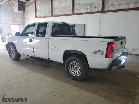 2006 Chevrolet Silverado 1500 LT1 with VIN 1GCEK19Z66Z268093, listed as a Copart auction lot 47841115 with 227,841 mi miles and Salvage Title. Bid and sale history available at carsss.com. Image 2.
