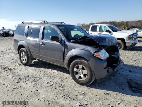 2011 Nissan Pathfinder SV with VIN 5N1AR1NN8BC605983, listed as a Copart auction lot 42862365 with 126,131 mi miles and Salvage Title. Bid and sale history available at carsss.com. Image 4.