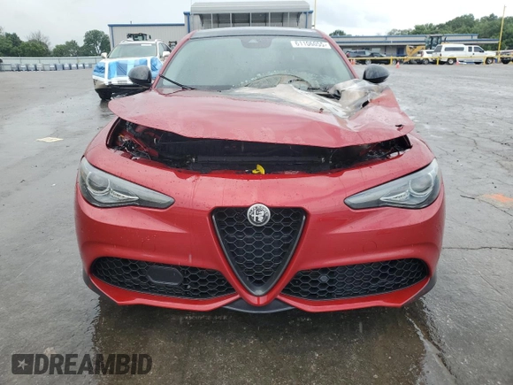 2019 Alfa Romeo Giulia Ti с VIN ZARFANBN3K7606373, выставлен на аукционе Copart как лот 61106055 с пробегом Не указан миль и Списание • Salvage title. История ставок и продаж доступна на DreamBid. Изображение 5.