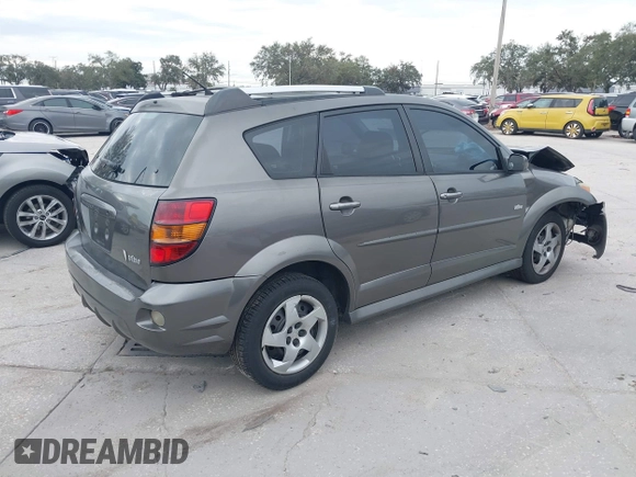2007 Pontiac Vibe with VIN 5Y2SL65827Z427154, listed as a IAAI auction lot 41356334 with 105,526 mi miles. Bid and sale history available at carsss.com. Image 4.
