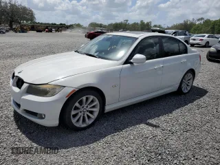 2011 BMW 3 Series 328i with VIN WBAPH7G59BNN02770, listed as a Copart auction lot 51772125 with 0 mi miles and Salvage Title. Bid and sale history available at carsss.com. Image 1.